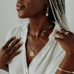 Cinco en Cali Necklace