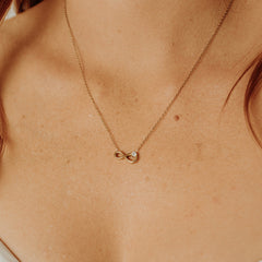 Infinity Diamond Necklace