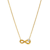 Infinity Diamond Necklace