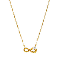 Infinity Diamond Necklace
