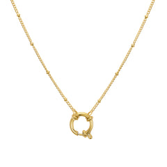 Amelia Carabiner Necklace