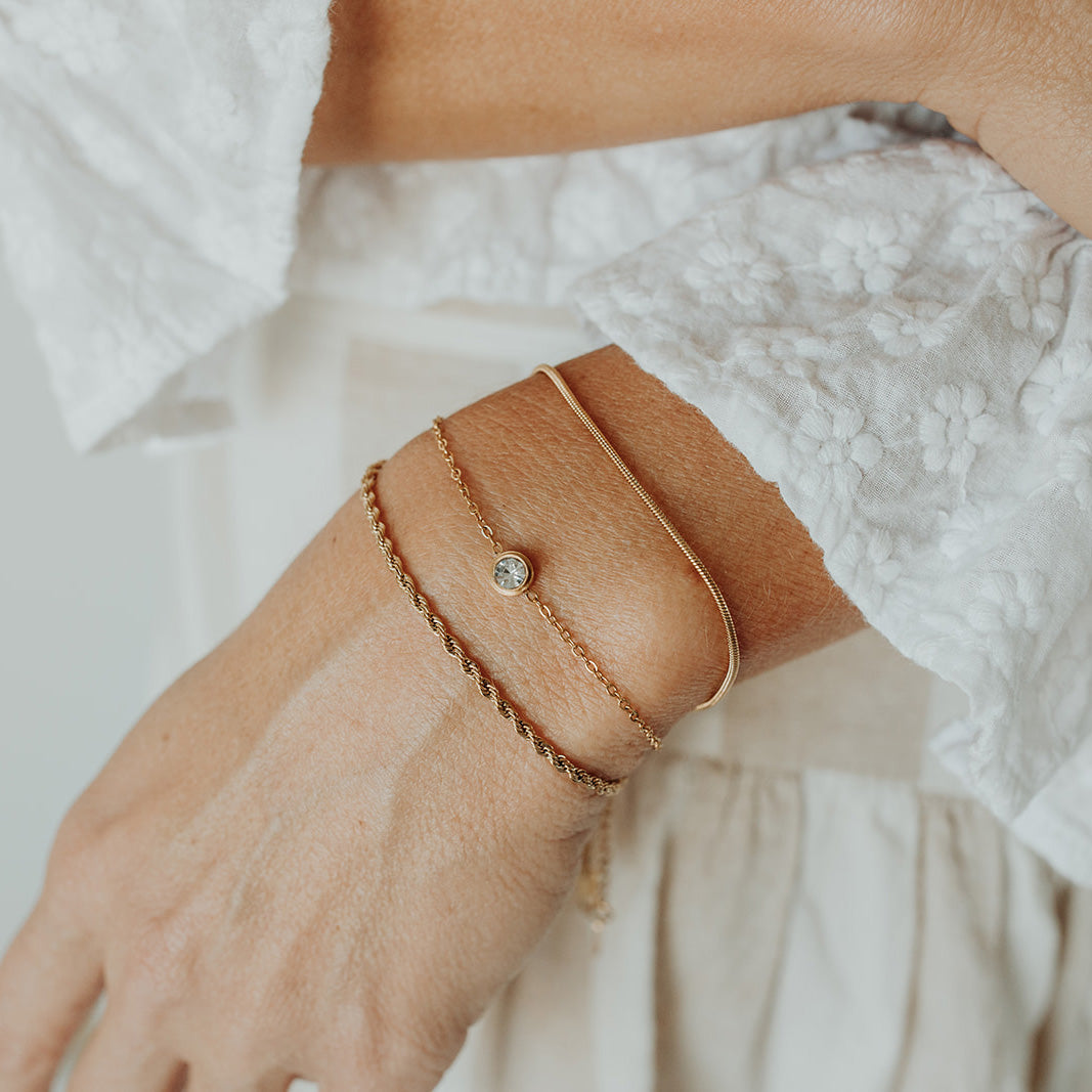 Vienna Grace Snake Chain Bracelet